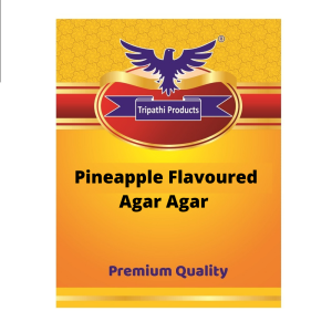 Pineapple Flavoured Agar Agar Powder 100g | Vegetarian Jelly Setting Agent | Tripathi Products