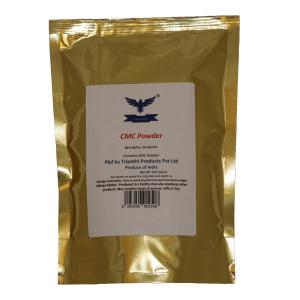 CMC Powder 350 g | Pouch Pack | Carboxymethyl Cellulose Food Grade | Thickener & Stabilizer for Baking, Ice Cream & Sauces | Tripathi Products