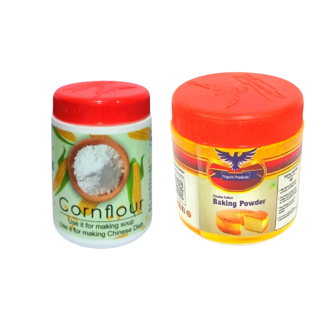 Combo Pack of Cornflour and Baking Powder 100 grams each