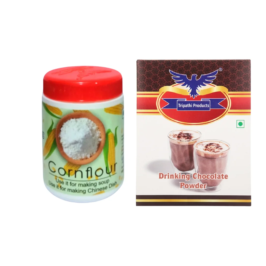 Combo Pack of Cornflour and Drinking Chocolate 100 grams each