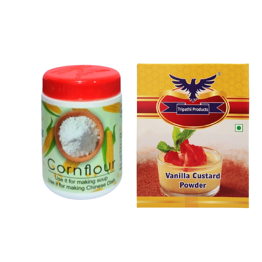 Combo Pack of Cornflour and Custard Powder 100 grams each