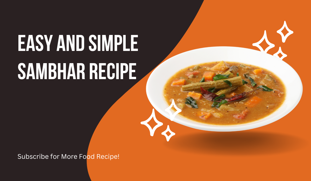 Sambhar recipe