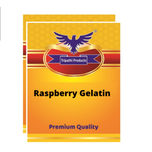 Raspberry flavoured Gelatin Powder 2 x 100gm