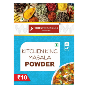 Kitchen King Masala | Carton Pack | Authentic Indian Mixed Spice Blend for Curries & Vegetables | Tripathi Masala